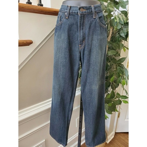 Levi's Signature Men's Blue Denim 100% Cotton Relaxed Fit Jeans Size 34/30 - Picture 11 of 11